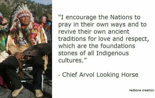 Chief Looking Horse All Nations