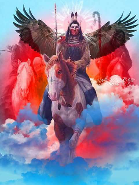 Sacred Red Road Cloud Spencer Eaglebear