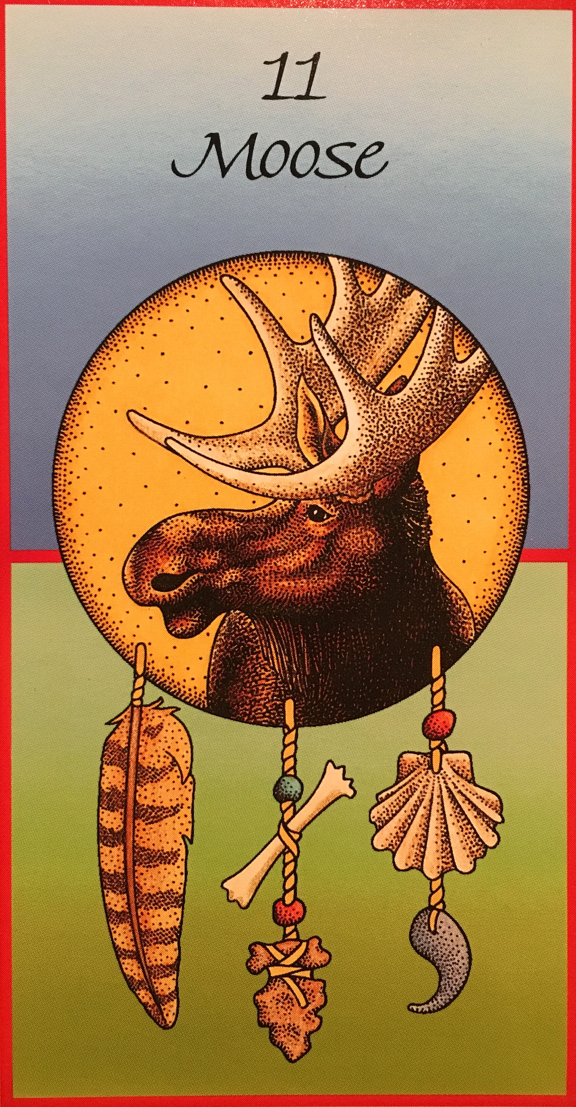 Moose Medicine Card