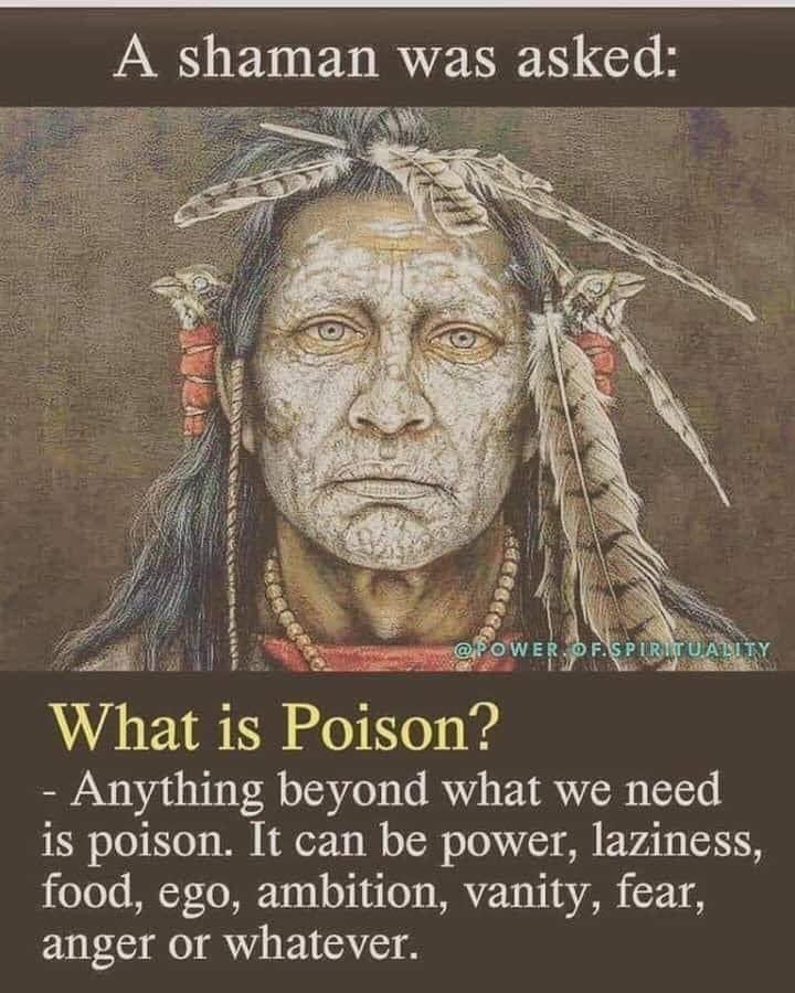Medicine vs Poison Medicine Man