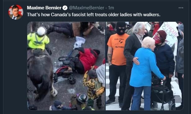 Lefties attack Grandmothers